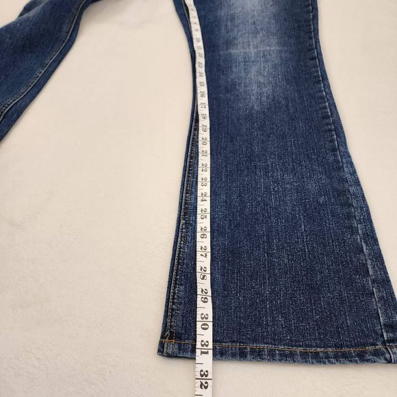 American Rag Cie Curvy Boot Leg Jeans Women's Blue Size 13R - Picture 10 of 10